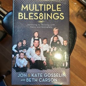 Book- Multiple Blessings- Jon and Kate Gosselin and Beth Carson